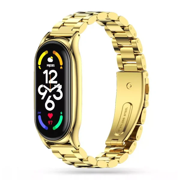 Tech-Protect Stainless Gold-Xiaomi Mi Smart Band 7