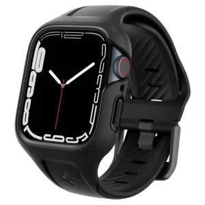 Θήκη Spigen Liquid Air Pro Black-Apple Watch Series 45mm (ACS04182)