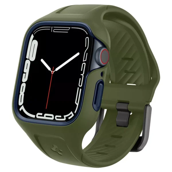 Θήκη Spigen Liquid Air Pro Moss Green-Apple Watch Series 45mm (ACS04408)