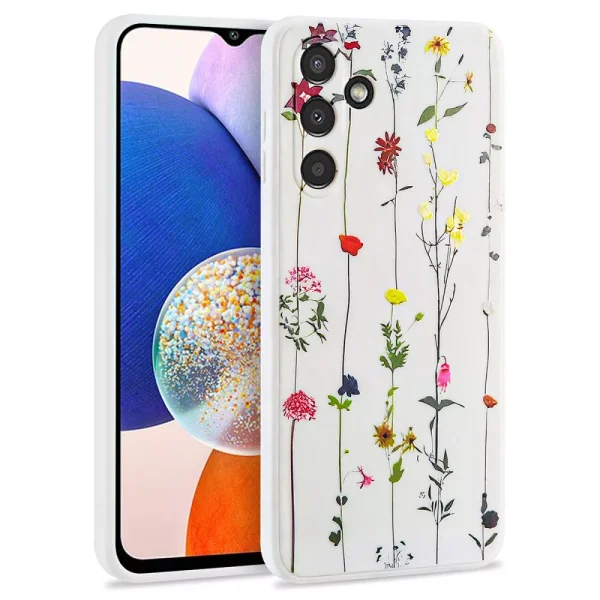 Θήκη Tech-Protect Mood Garden White-Samsung Galaxy A14 4G/5G