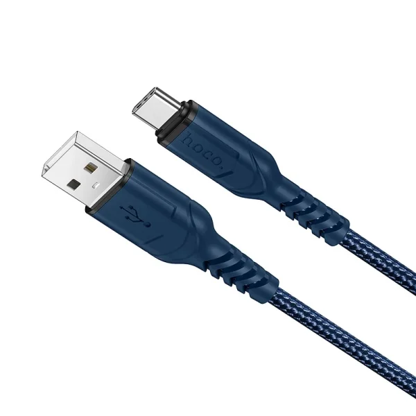Hoco X59 Victory Cable 2.4A 1m Blue (USB-A to Type-C)
