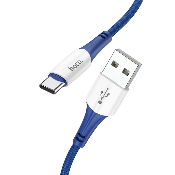 Hoco X70 Ferry Cable 3A 1m Blue (USB-A to Type-C)