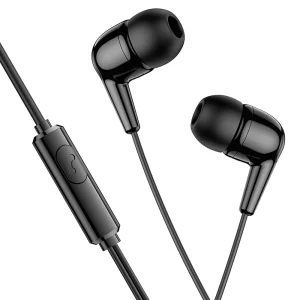 Hoco M97 Enjoy Wired Earphones 3.5mm with Mic Black