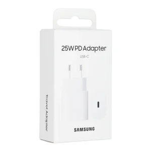 Samsung Fast Charger with USB-C Socket 25W White Blister (EP-TA800NWEGEU)