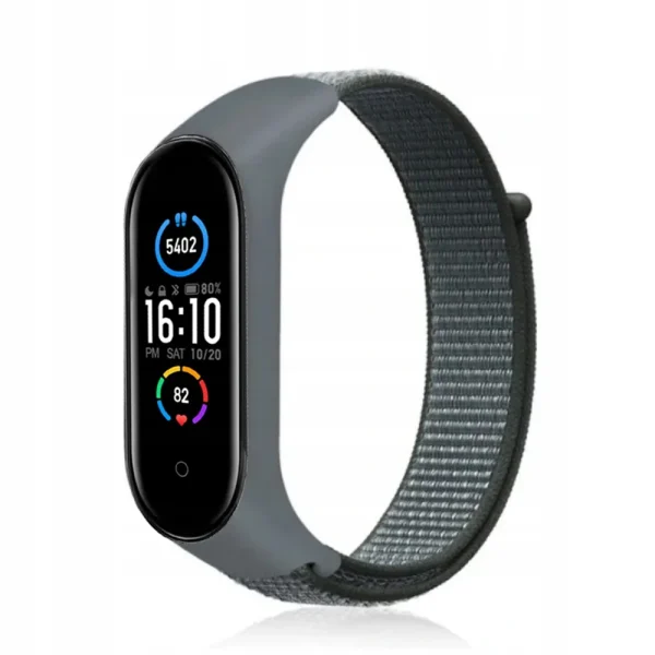 OEM Watch Band Nylon Grey-Xiaomi Mi Smart Band 5/6/6 NFC/7