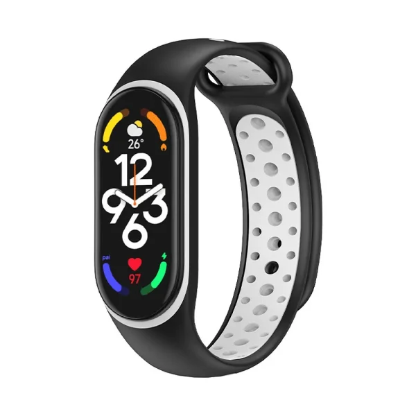 OEM Watch Band Sport Black-Xiaomi Mi Smart Band 5/6/6 NFC/7