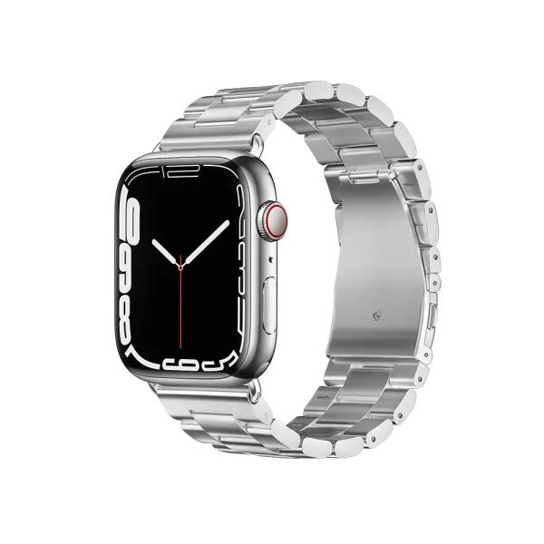 Hoco WA10 Watch Band Grand Steel Silver-Apple Watch Series 42/44/45/49mm