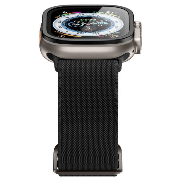 Spigen Screen Protector GLAS.tR Slim Pro Black-Apple Watch Ultra 1/2 49mm (AGL06163) - Image 6