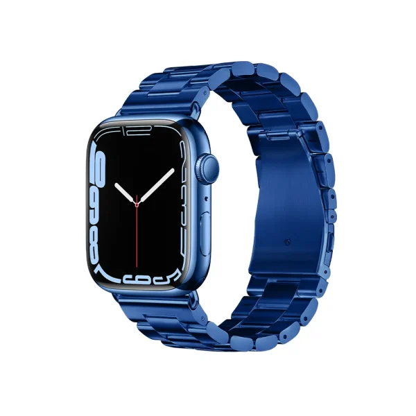 Hoco WA10 Watch Band Grand Steel Midnight Blue-Apple Watch Series 38/40/41mm