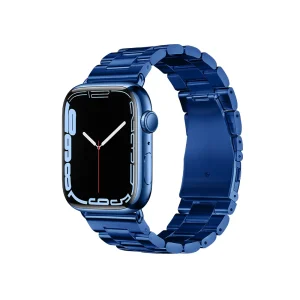 Hoco WA10 Watch Band Grand Steel Midnight Blue-Apple Watch Series 42/44/45/49mm