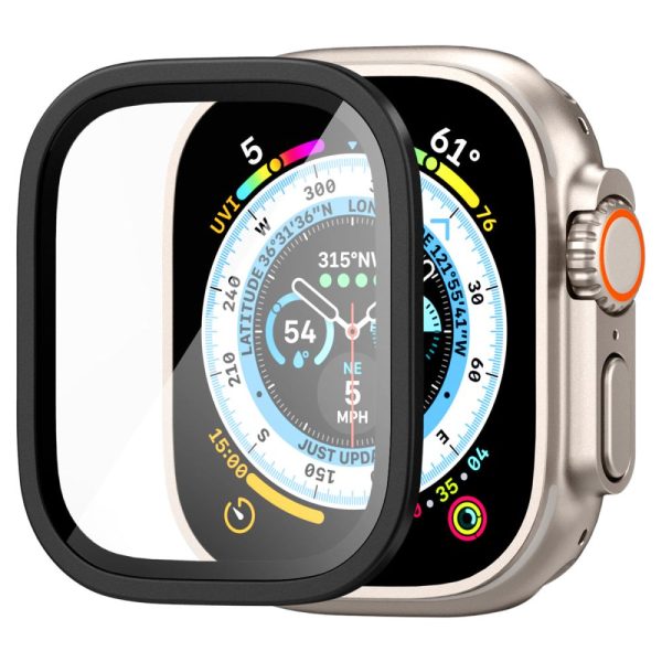 Spigen Screen Protector GLAS.tR Slim Pro Black-Apple Watch Ultra 1/2 49mm (AGL06163) - Image 10