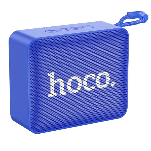 Hoco BS51 Wireless Speaker Gold Brick Sports Blue