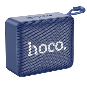 Hoco BS51 Wireless Speaker Gold Brick Sports Navy Blue