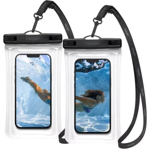 Spigen Aqua Shield WaterProof Floating Case A610 6.8" 2-Pack Clear (AMP04528)