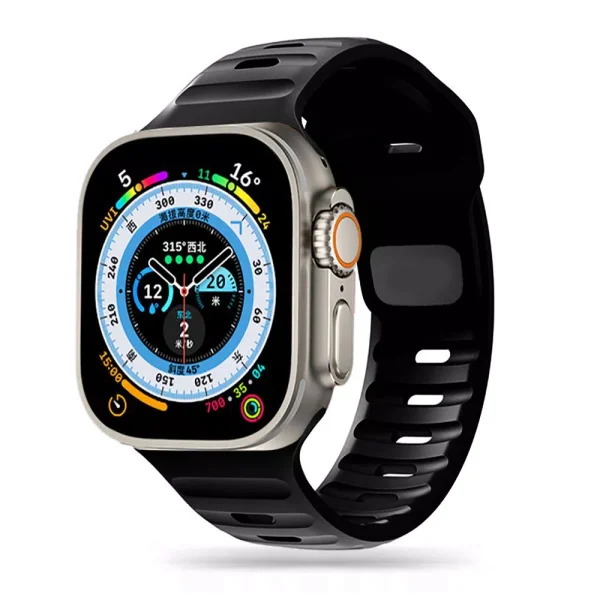 Tech-Protect Icon Band Line Black-Apple Watch Series 42/44/45/49mm
