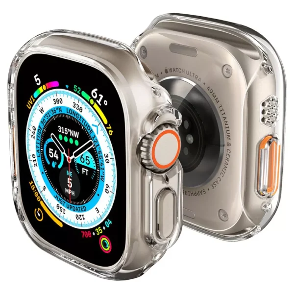 Θήκη Spigen Thin Fit Clear-Apple Watch Ultra 49mm (ACS05917)