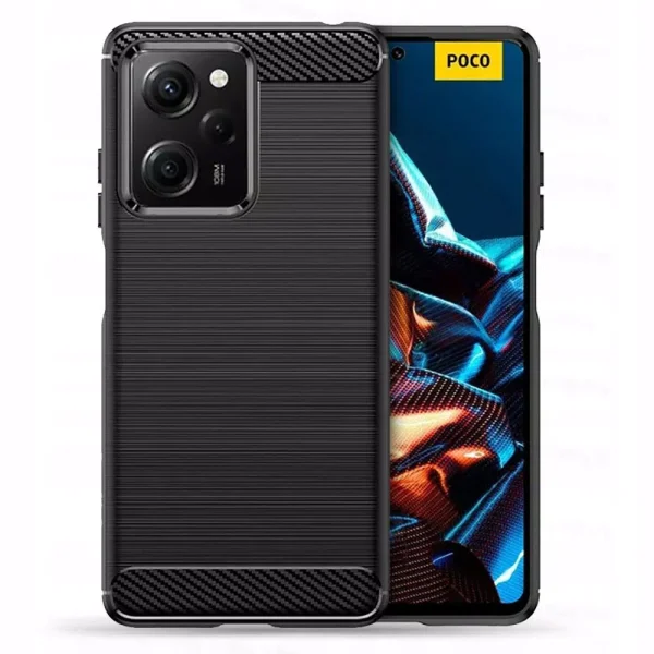 Θήκη Tech Protect Carbon Black Xiaomi Redmi Note 12 Pro 5gpoco X5 Pro 5g Mobilecenter 