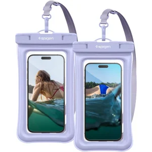 Spigen Aqua Shield WaterProof Floating Case A610 6.8" 2-Pack Aqua Blue (ACS06016)