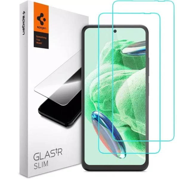 Spigen GLAS.tR Slim 2PCS Clear-Xiaomi Redmi Note 12 5G/Poco X5 5G (AGL06048)