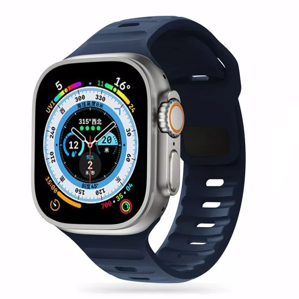 Tech-Protect Icon Band Line Navy Blue-Apple Watch Series 42/44/45/49mm