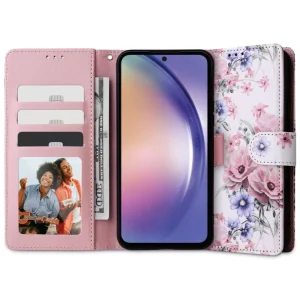 Θήκη Tech-Protect Wallet Blossom Flower-Xiaomi Redmi Note 12S