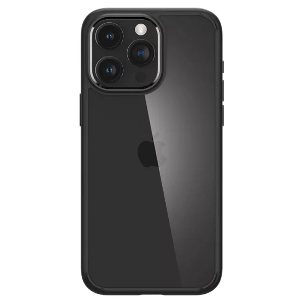 Θήκη Spigen Ultra Hybrid Matte Black-Apple iPhone 15 Pro (ACS06713) - Image 2