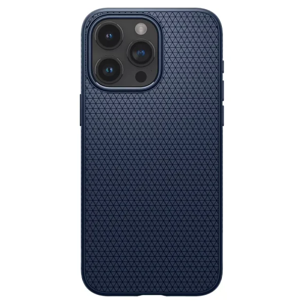 Θήκη Spigen Liquid Air Navy Blue-Apple iPhone 15 Pro Max (ACS06563) - Image 2