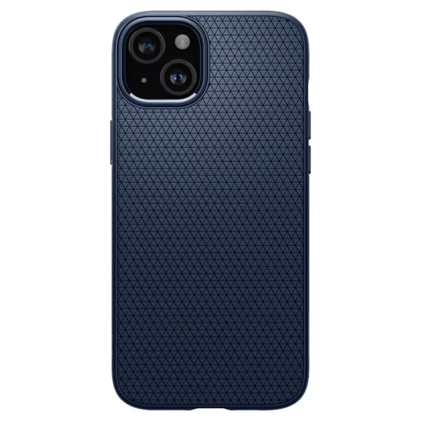 Θήκη Spigen Liquid Air Navy Blue-Apple iPhone 15 (ACS06791) - Image 2