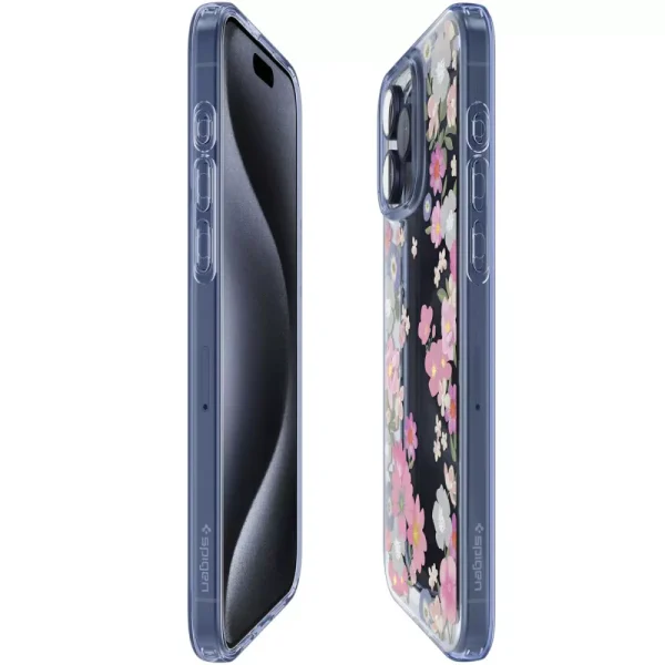 Θήκη Spigen Liquid Crystal Blossom-Apple iPhone 15 Pro (ACS06558) - Image 3