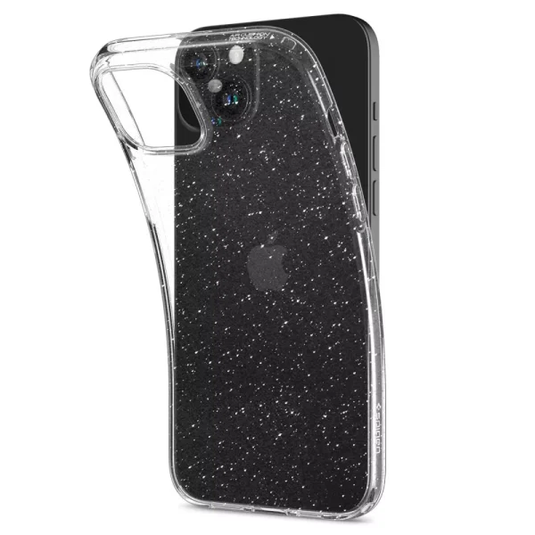 Θήκη Spigen Liquid Crystal Glitter Crystal Quartz-Apple iPhone 15 (ACS06788) - Image 6