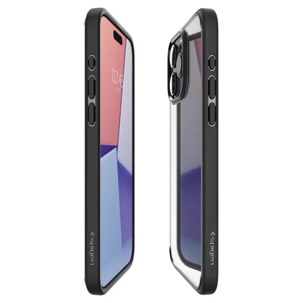 Θήκη Spigen Ultra Hybrid Matte Black-Apple iPhone 15 Pro (ACS06713) - Image 9