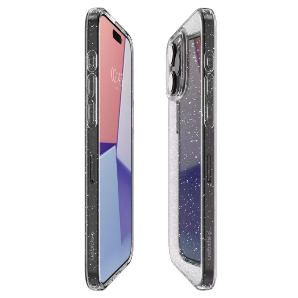 Θήκη Spigen Liquid Crystal Glitter Crystal Quartz-Apple iPhone 15 Pro (ACS06701) - Image 9