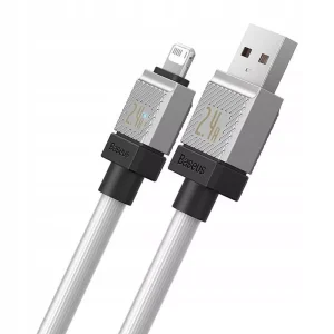 Baseus CoolPlay Series Cable 2.4A 2m White CAKW000502 (USB-A to Lightning)