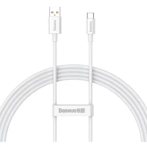 Baseus Cable PD100W 1m White P10320102214-02 (USB-A to Type-C)