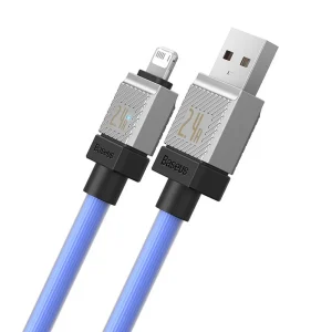 Baseus CoolPlay Series Cable 2.4A 1m Blue CAKW000403 (USB-A to Lightning)