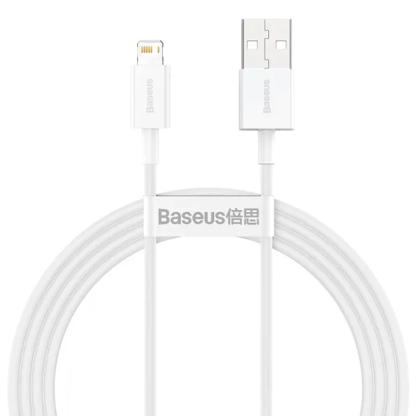 Baseus Superior Series Cable 2.4A 1.5m White CALYS-B02 (USB-A to Lightning)
