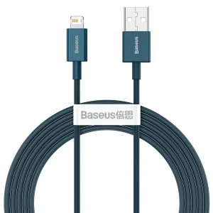 Baseus Superior Series Cable 2.4A 2m Blue CALYS-C03 (USB-A to Lightning)