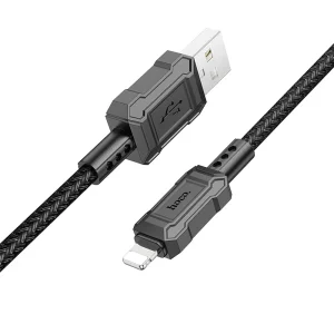 Hoco X94 Leader Cable 2.4A 1m Black (USB_A to Lightning)