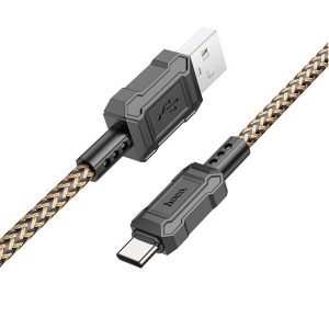Hoco X94 Leader Cable 3A 1m Gold (USB-A to Type-C)
