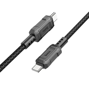 Hoco X94 Leader Cable PD60W 1m Black (Type-C to Type-C)