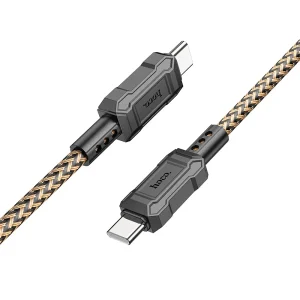 Hoco X94 Leader Cable PD60W 1m Gold (Type-C to Type-C)