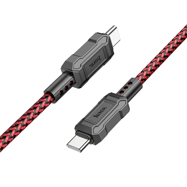 Hoco X94 Leader Cable PD60W 1m Red (Type-C to Type-C)