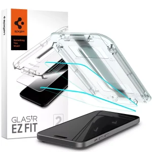 Spigen Screen Protector EZ Fit GLAS.tR Slim 2PCS Clear-Apple iPhone 15 (AGL06903)