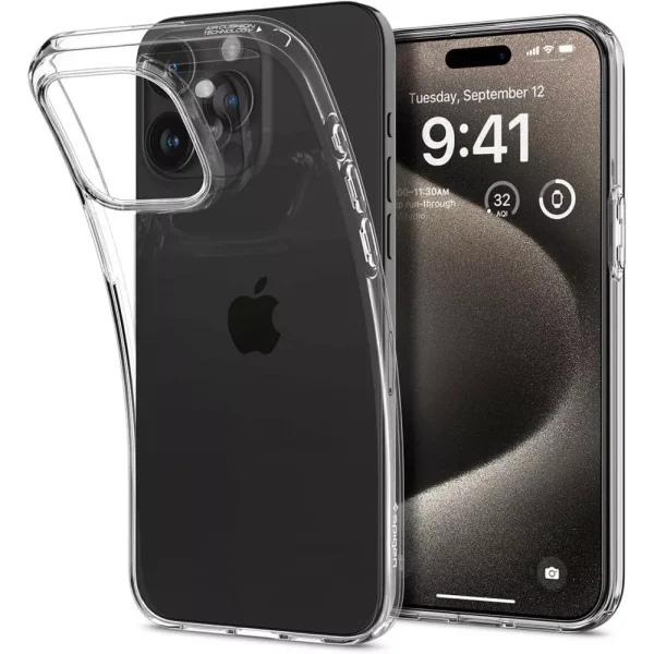 Θήκη Spigen Liquid Crystal Clear-Apple iPhone 15 Pro Max (ACS06557)