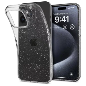 Θήκη Spigen Liquid Crystal Glitter Crystal Quartz-Apple iPhone 15 Pro (ACS06701)