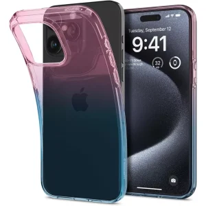 Θήκη Spigen Liquid Crystal Gradation Pink-Apple iPhone 15 Pro (ACS06700)