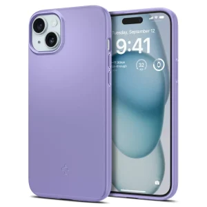 Θήκη Spigen Thin Fit Iris Purple-Apple iPhone 15 (ACS06780)