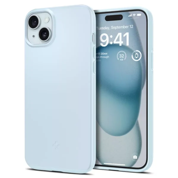 Θήκη Spigen Thin Fit Mute Blue-Apple iPhone 15 (ACS06781)