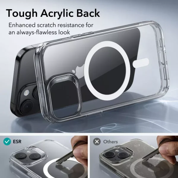 Θήκη ESR Classic Hybrid Case (HaloLock) Clear-Apple iPhone 15 - Image 12