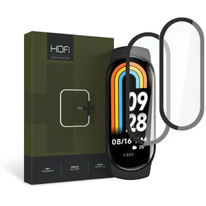 Hofi Hybrid Pro+ Black-Xiaomi Smart Band 8/8 NFC (2-Pack)